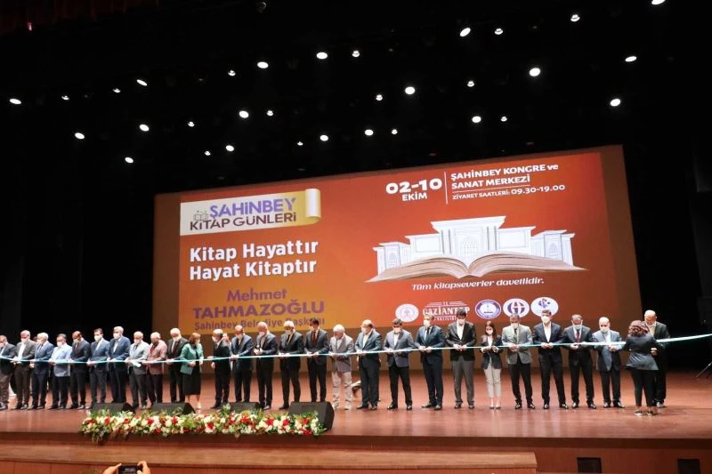 Şahinbey Kitap Fuarının açılışı yapıldı
