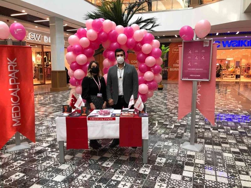 Medical Park Elazığ Hastanesinden ‘Meme Kanseri’ bilinçlendirme standı
