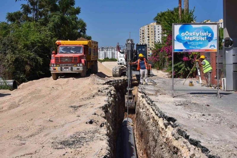 Çeşmeli Mahallesi yeni kanalizasyon hattına kavuşuyor
