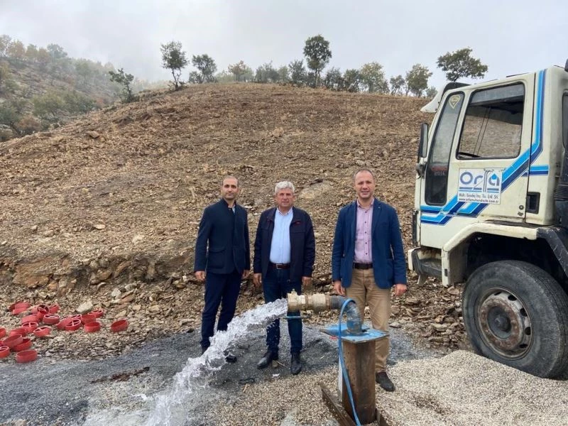 Çelikli Mahallesi 150 yıllık su sıkıntısından kurtuluyor
