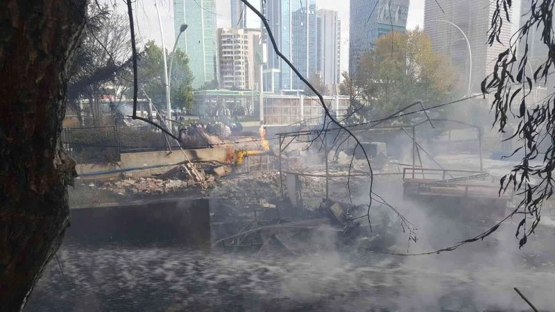 Başkent’te MTA bahçesinde doğal gaz patlaması
