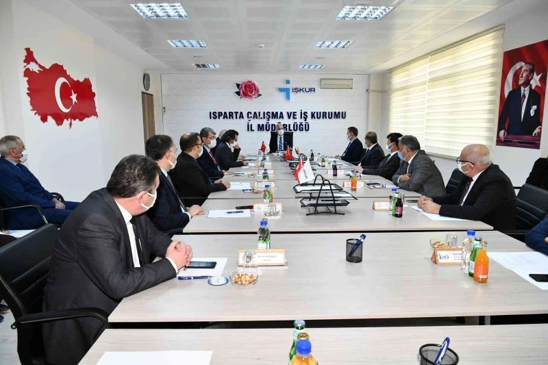 Isparta’da 2021 yılında 7 bin 295 kişi iş sahibi oldu
