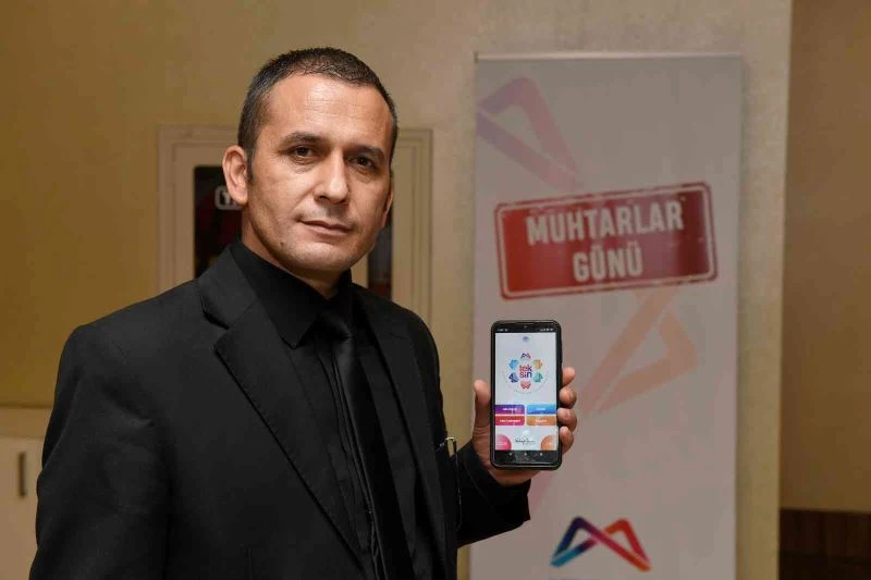 Büyükşehir Belediyesinden muhtarlara özel ‘Teksin E-Muhtarım’ hizmeti
