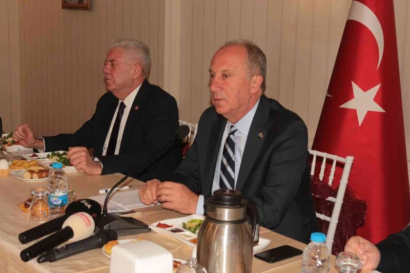 Muharrem İnce’den ilginç parti birleştirme teklifi: “İttifak yerine partileri birleştirin iki ayrı yerde fatura ödemeyin”
