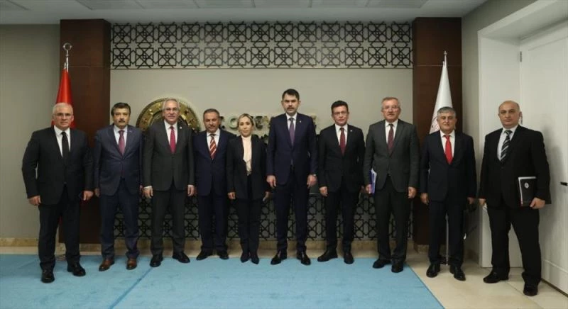 Çevre Şehircilik ve İklim Değişikliği Bakanlığında Antalya toplantısı