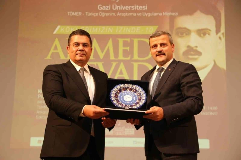 Türk dünyasının önemli şairlerinden Ahmed Cevad, Gazi Üniversitesinde anıldı
