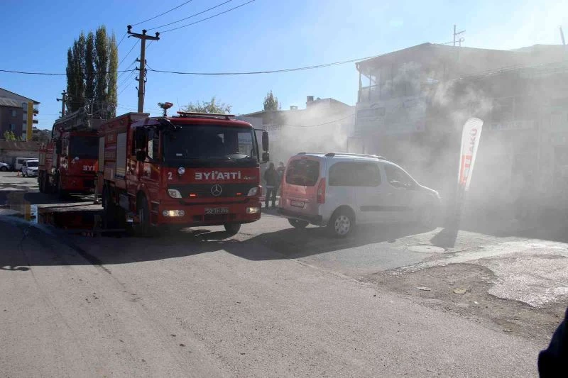 Otogaz servisinde faciadan dönüldü
