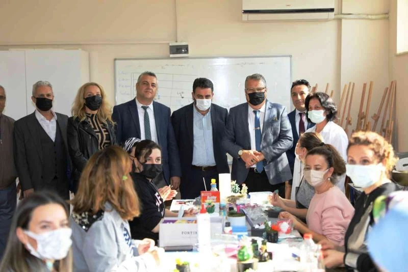 Başkan Çerçi belediyenin kursiyerleriyle buluştu
