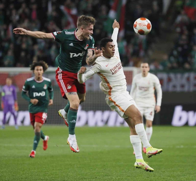 UEFA Avrupa Ligi: Lokomotiv Moskova: 0 - Galatasaray: 0 (İlk yarı)
