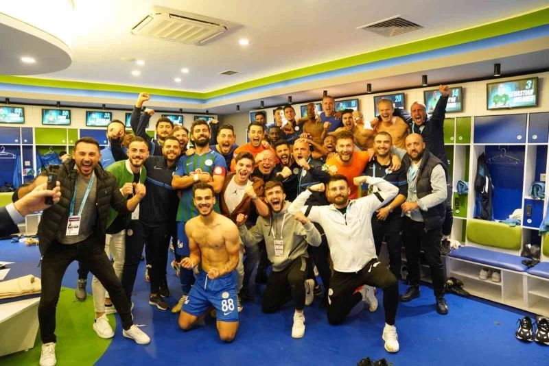 Çaykur Rizespor’dan sezonun ilk galibiyet pozu
