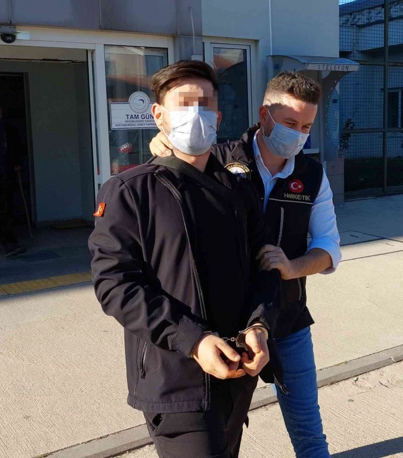 Satışa hazır uyuşturucu paketleriyle yakalanan şahıs tutuklandı
