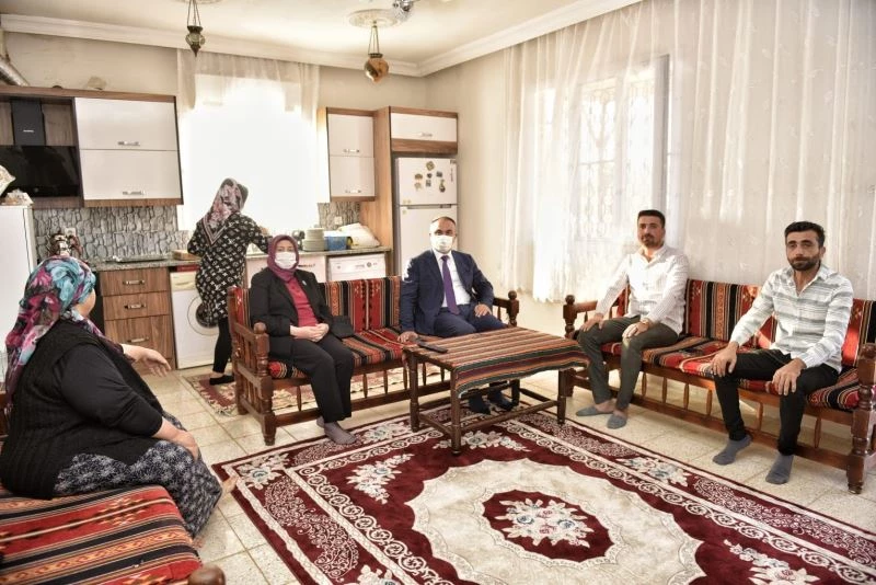 Vali Soytürk’ten Gazilere ziyaret
