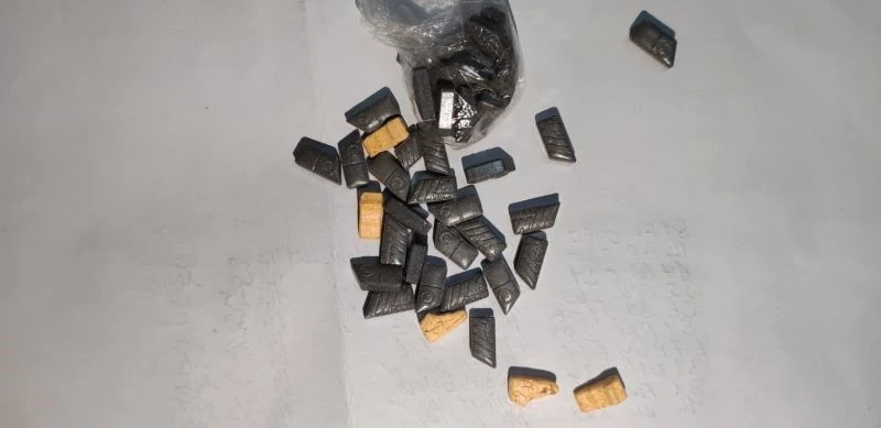 Uyuşturucu ile polis noktasına girince yakalandı
