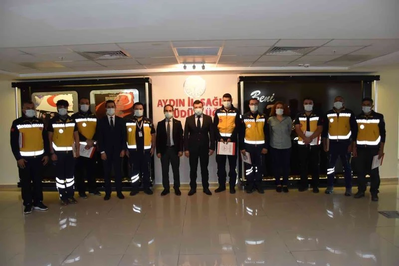 Motorize ambulans ekibi Aydın’da bin 941 vakaya müdahale etti
