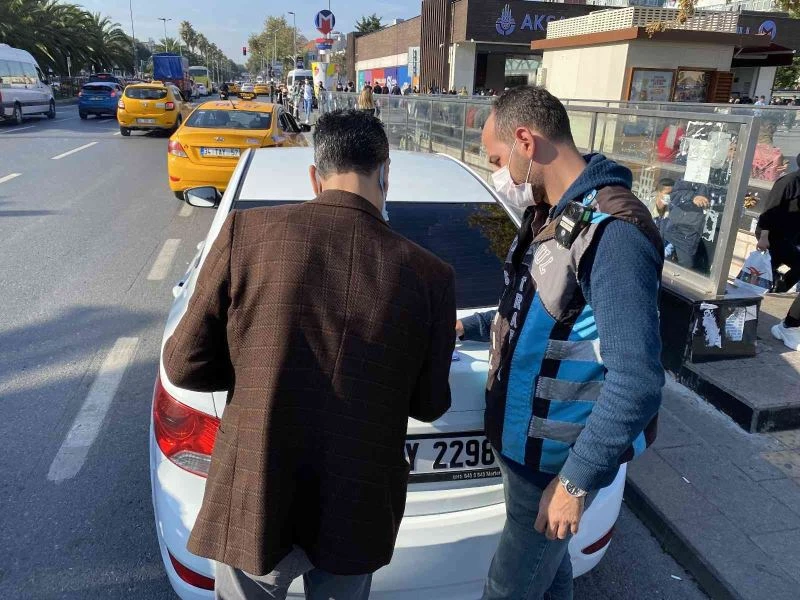 Uygulamada yolcu seçtiği belirlenen taksi sürücüsünden ilginç cevap:
