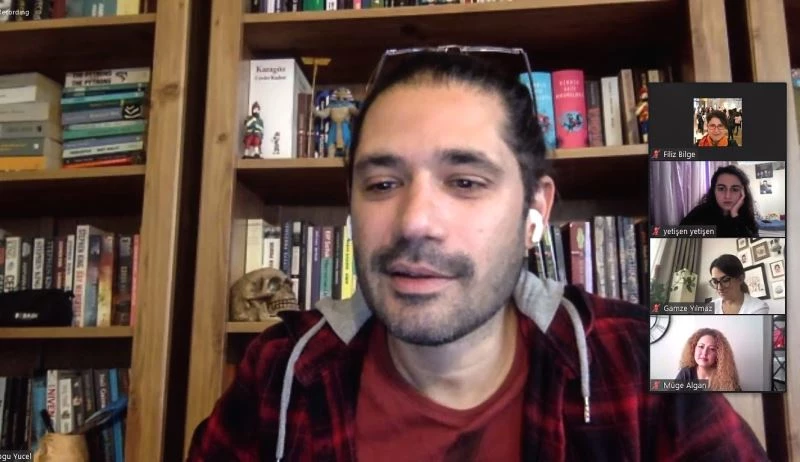 Yücel “Edebiyatta ve Sinemada Hikayecinin Yol Haritası”nı anlattı
