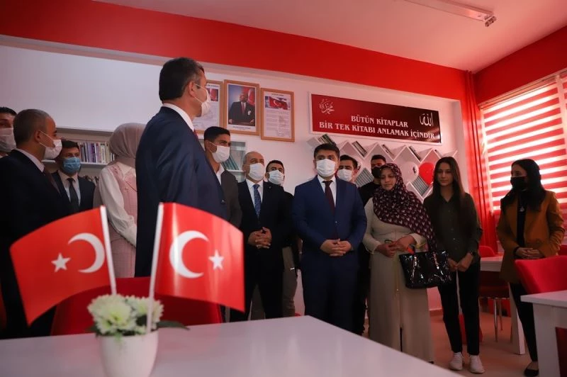 Cizre’de Şehit Korucu Mehmet Sait Coşkun Kütüphanesi açıldı
