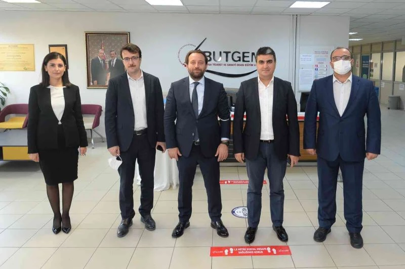 Bursa İl Milli Eğitim Müdürü Serkan Gür BUTGEM’i ziyaret etti
