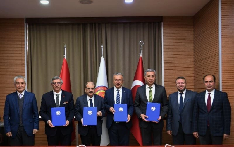 EBYÜ ile Kırgızistan Türkiye Manas Üniversitesi arasında protokol imzalandı
