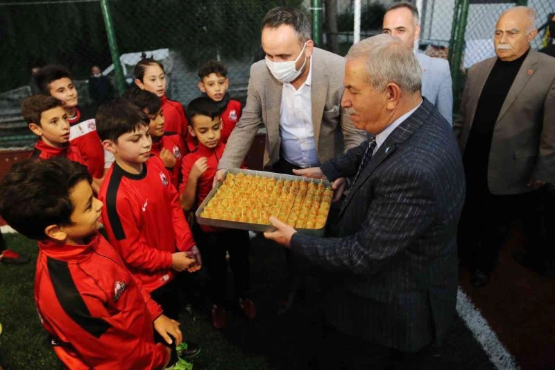 Başkan Demirtaş’tan amatör kulüplere ’tatlı’ destek
