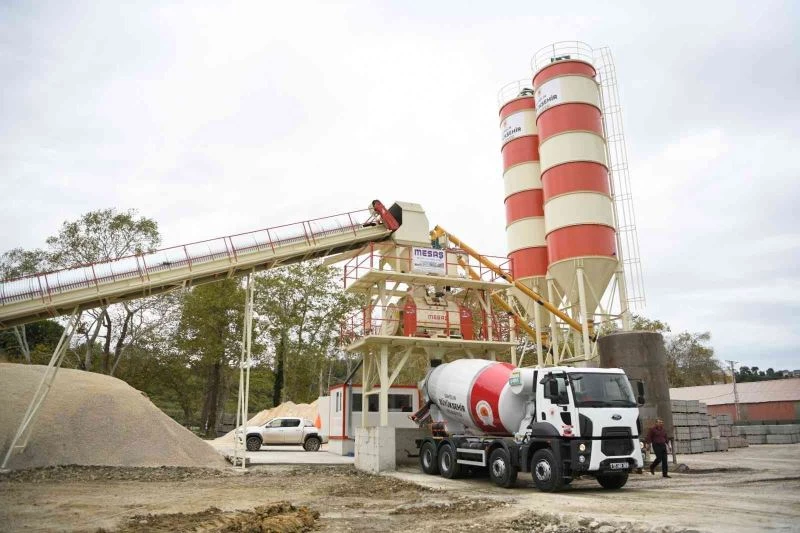 Samsun Büyükşehir’in betondan milyonluk tasarrufu
