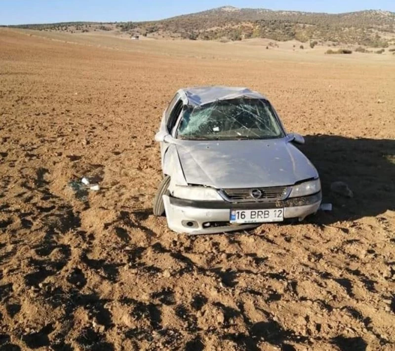 Sürücü “8 takla attık burnumuz dahi kanamadı” diyerek kazayı paylaştı
