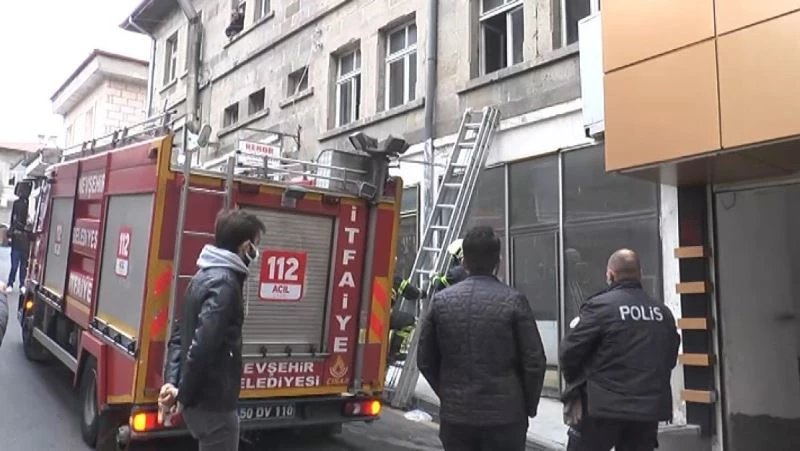 Soba dumanını yangın sandılar
