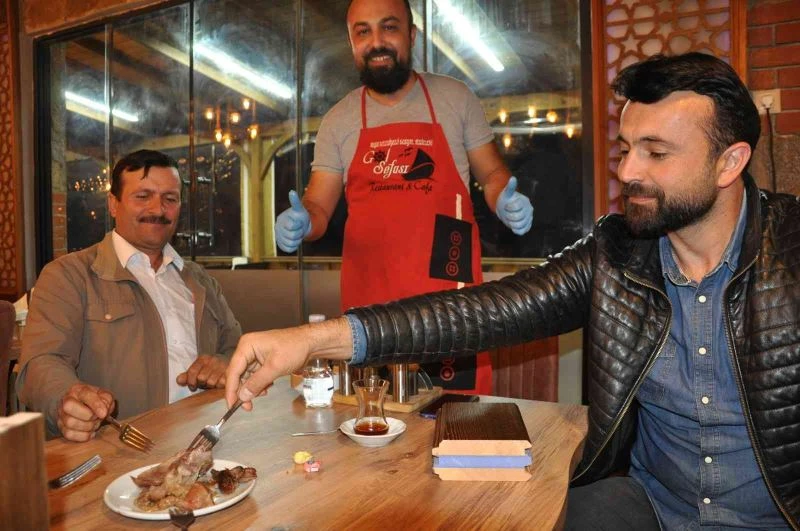 ’Kuzu tandır’ iştah kabartıyor
