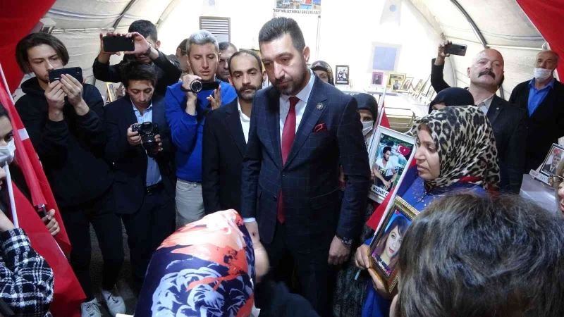 Ailelerin direnişine bir destekte Milli Beka Hareketı’ndan geldi
