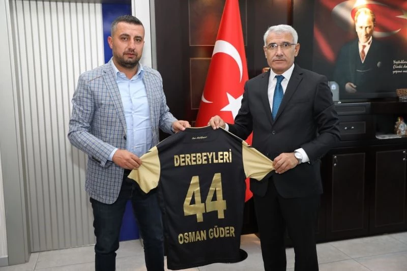 Taraftarlardan Başkan Güder’e ziyaret
