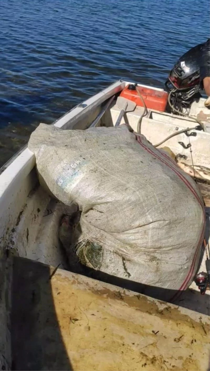 Olta avcısı gibi görünüp ağla avlanmaya 21 bin 822 lira ceza
