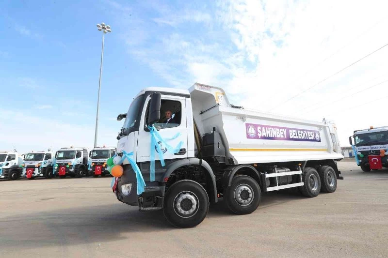 Şahinbey’de araç filosunu büyütüyor
