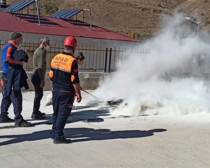 Kiğı Devlet Hastanesi’nde tatbikat
