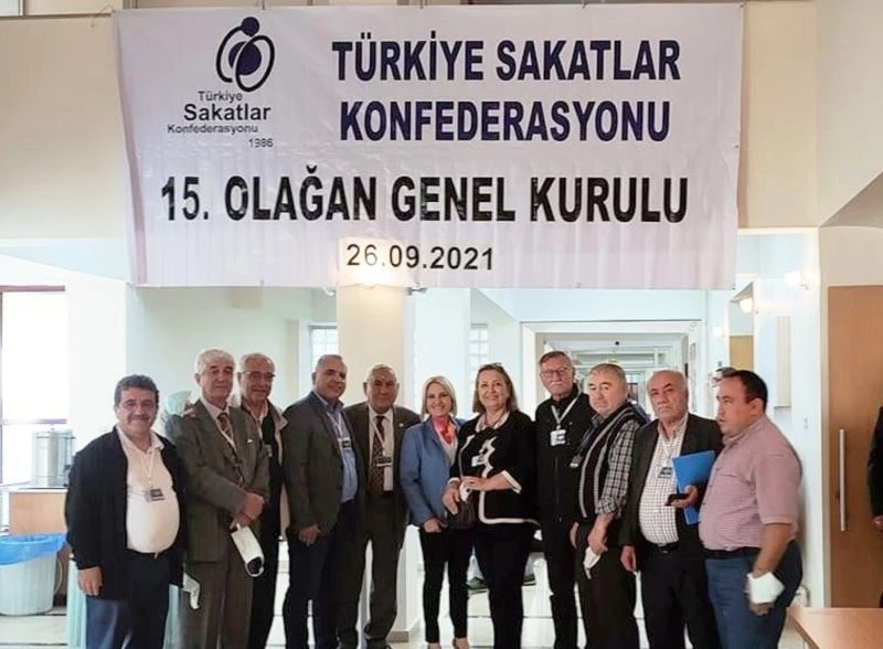 Ömrünü engellilere adayan Hamdi Atay yeniden konfederasyon yönetiminde
