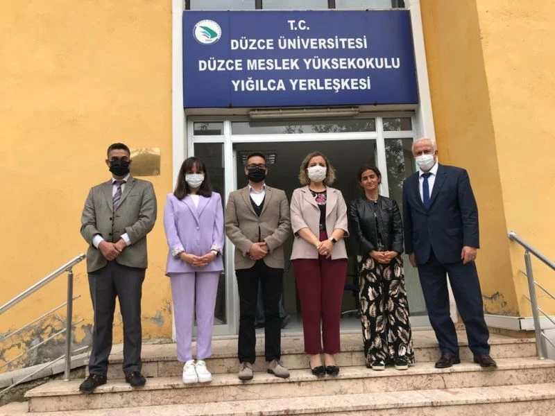 Yığılca yerleşkesinde inceleme yapıldı
