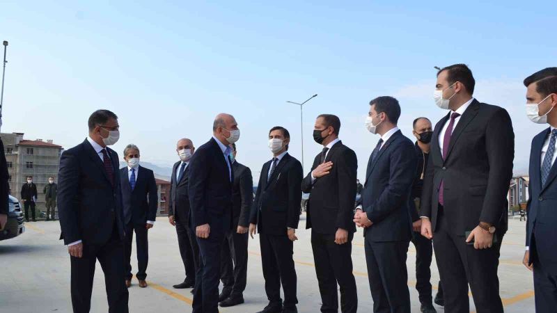 İçişleri Bakanı Soylu, Tokat’ta güvelik toplantısına katıldı
