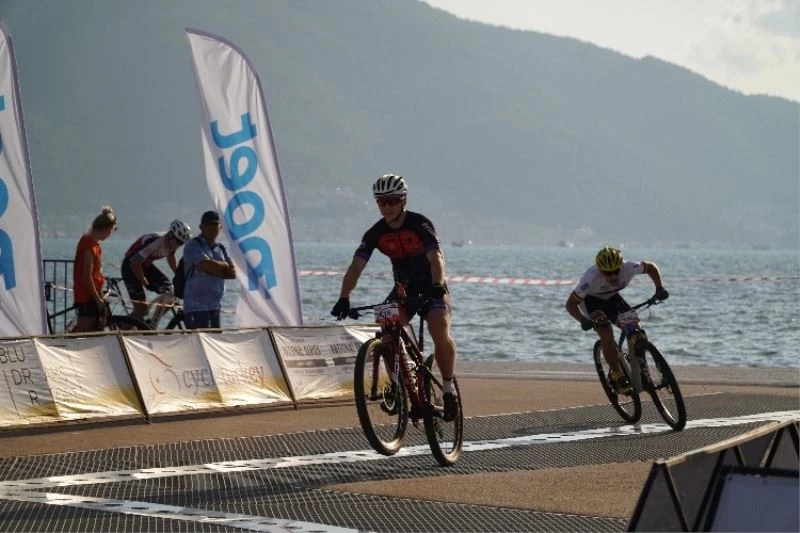 Dağ bisikletleri Fethiye’de şehre indi
