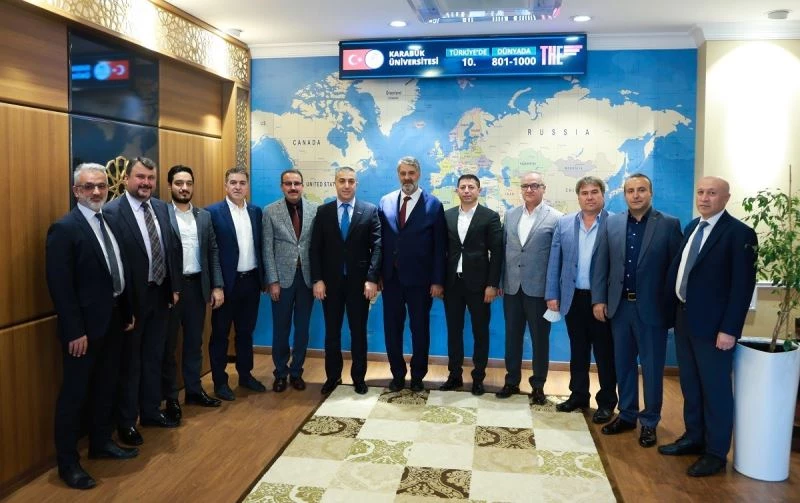 MÜSİAD’dan Rektör Prof. Dr. Refik Polat’a ziyaret
