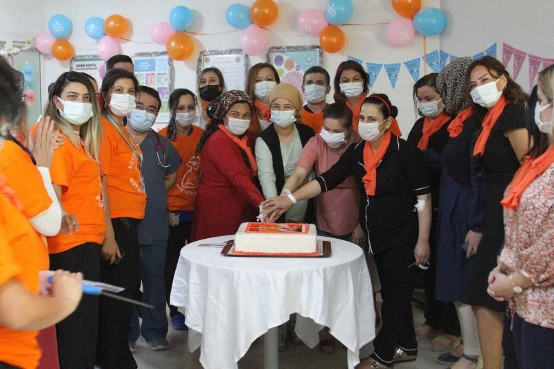 Emzirme haftasında anne sütünün önemi anlatıldı
