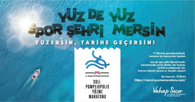 Mersin, yüzme maratonuna hazırlanıyor
