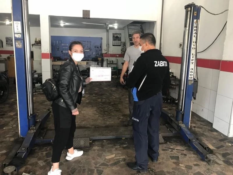 Oto tamircilerine atık motor yağları ile ilgili bilgilendirme yapıldı
