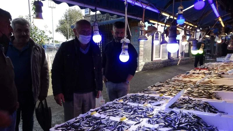 Hamsinin fiyatı 10 TL’ye kadar gerileyince vatandaş tezgahlara akın etti
