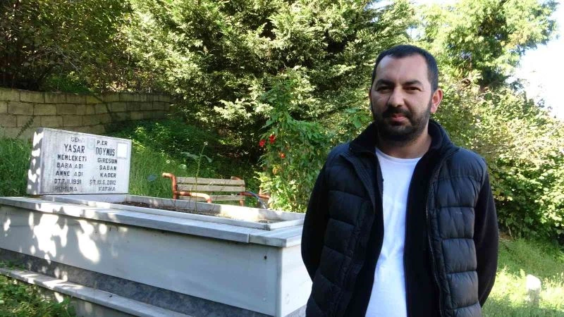 Ağabeyini şehit edenlerin öldürüldüğünü duyar duymaz mezarına koştu
