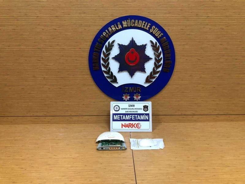 Modem içerisinden uyuşturucu çıktı
