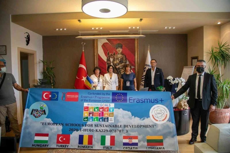 Erasmus okullar arası değişim ortakları Bodrum’da
