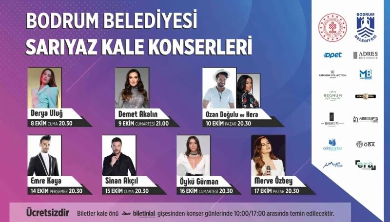 Demet Akalın Bodrum’da çifte konser verecek
