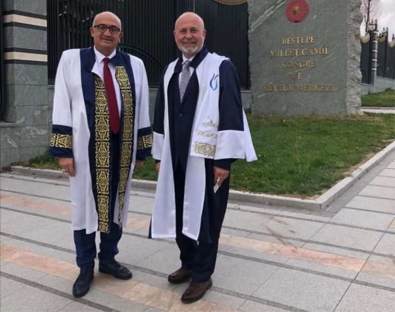 Rektör Ataç Cumhurbaşkanlığı Külliyesindeki törene katıldı
