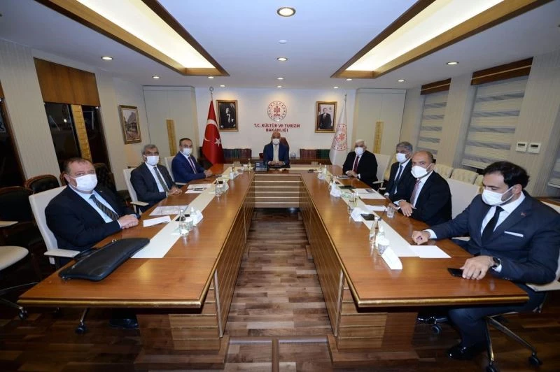 Kilis heyeti, bakanlarla bir araya geldi
