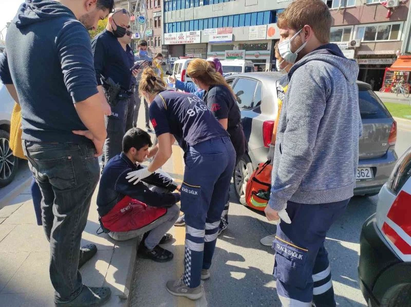 Siparişi yetiştireyim derken canından oluyordu
