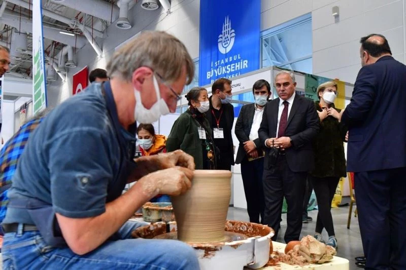 Fatih Belediyesi beş farklı sanat dalıyla CRAFTİSTANBUL’da
